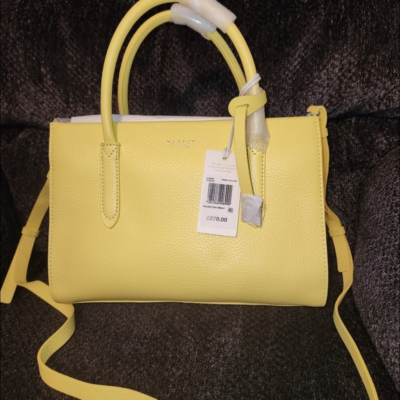 RADLEY LONDON Handbags - Exclusive RADLEY LONDON handbag leather yellow classy stylish business bag